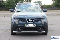 Nissan Juke 2010–2019 RVS frontbescherming ST008-2 foto 3