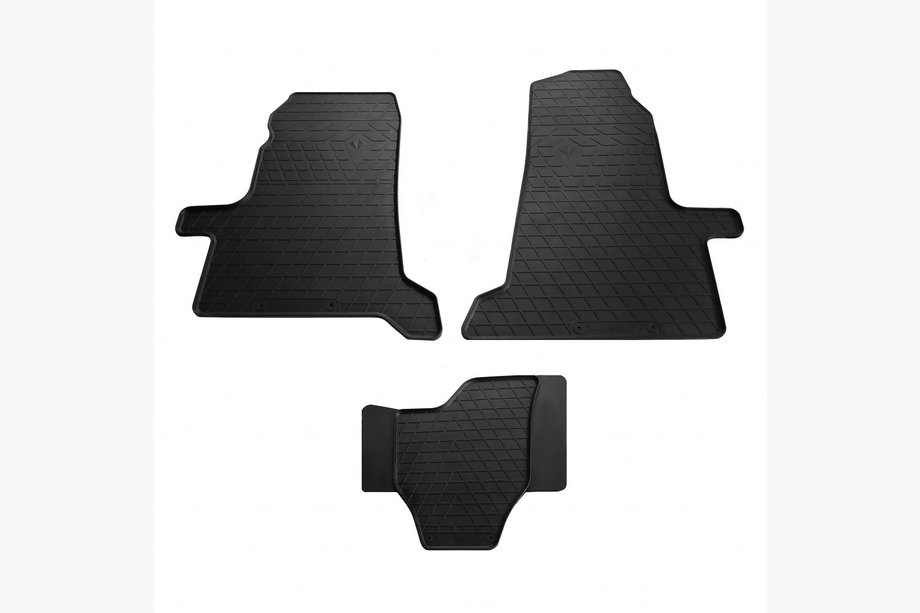 Ford Transit 2000–2014 Rubberen automatten (3 stuks, Stingray Premium) Image