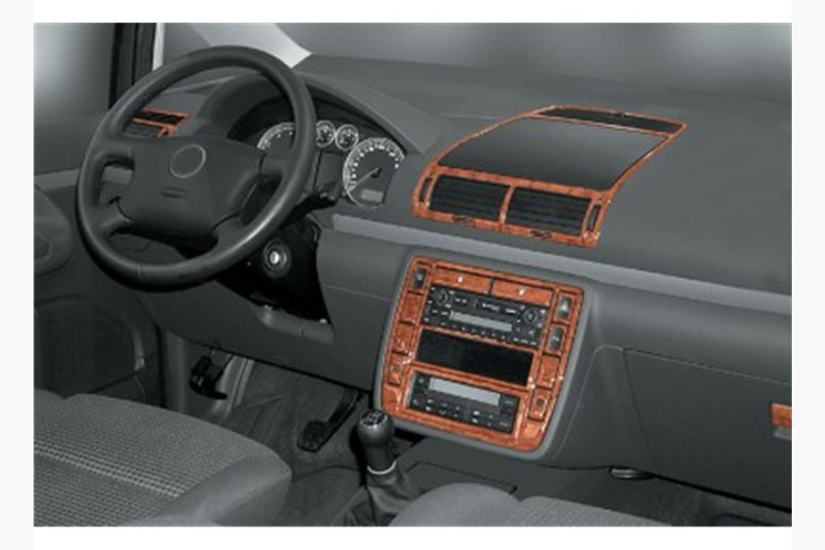 Volkswagen Sharan 1995–2010 Dashboardpanelen (2000-2010) Titanium Foto 2
