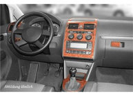 Volkswagen Touran 2003–2010 Dashboard sierlijsten Aluminium foto 5