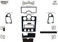 Renault Megane II 2004–2009 Dashboard sierlijsten 17-delige set (Meric, Turkije) Aluminium foto 6