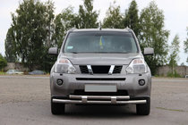 Nissan X-trail T31 2007–2014 Frontbeschermbeugel ST015/2 (RVS) foto 3