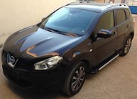 Nissan Qashqai 2010–2014 RedLine V1 side steps (set van 2, aluminium) foto 1