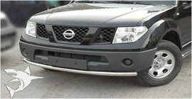 Nissan Navara 2006–2015 Voorbumperbescherming ST008 (RVS) foto 6