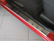 Nissan Micra K12 2003–2010 Nathanika premium instaplijsten (4 stuks, RVS) foto 2