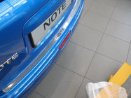 Nissan Note 2004–2012 RVS achterbumperbeschermplaat Nataniko (2005-2007) foto 1