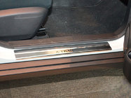 Nissan X-trail T32/Rogue 2014–2021 Nataniko RVS dorpellijsten (set van 4) Premium - 3M tape, 0,8 mm foto 1