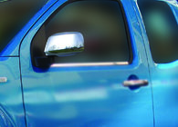 Nissan Pathfinder R51 2005–2014 RVS spiegelkappen (2 stuks) foto 4