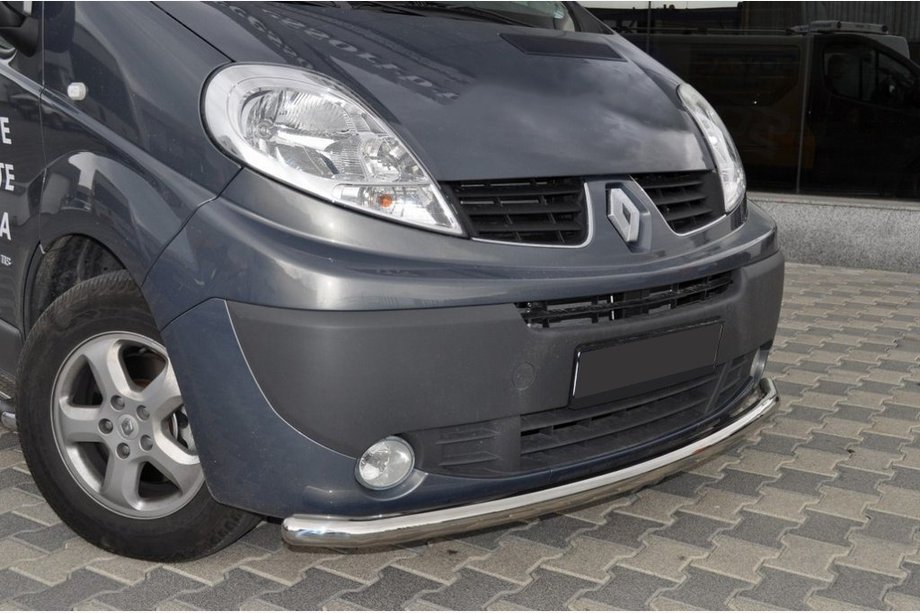 Nissan Primastar 2002–2014 Frontbescherming ST008 (RVS) Image