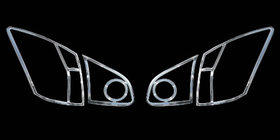 Nissan Qashqai 2007–2010 Achterlichtcovers (2 stuks, kunststof) foto 1