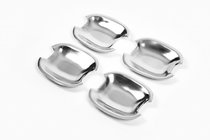 Mercedes Vito W638 1996–2003 RVS deurgreepkom afdekkappen Set van 4 stuks foto 2