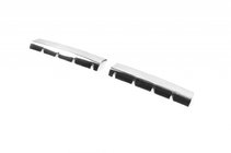 Fiat Doblo I 2005–2010 Grille sierlijsten (2-delig, RVS) Carmos - Turks staal foto 2