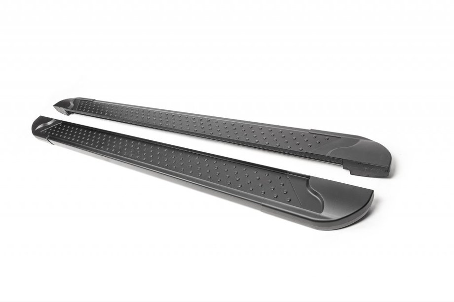 Renault Captur 2013–2019 Allmond Black side steps (2 st., aluminium) Image