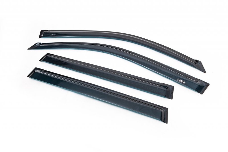 Mercedes E-klasse W212 2009–2016 Raamdeflectoren SD (4 stuks, Niken) Image