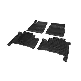 Rubberen automatten met opstaande rand 2012-2021 (Autogumm) Toyota Land Cruiser 200 2007–2021 foto 2