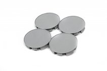 Naafdoppen (4 stuks, grijs) 69/65 mm foto 1