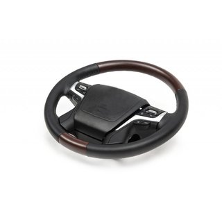 Stuurwiel compleet (donker hout) Toyota Land Cruiser Prado 150 2009–2023 foto 1