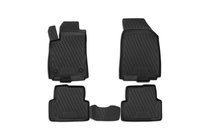 Chevrolet Aveo T300 2011–2020 Rubberen vloermattenset voor interieur (4 stuks, Novline) foto 1