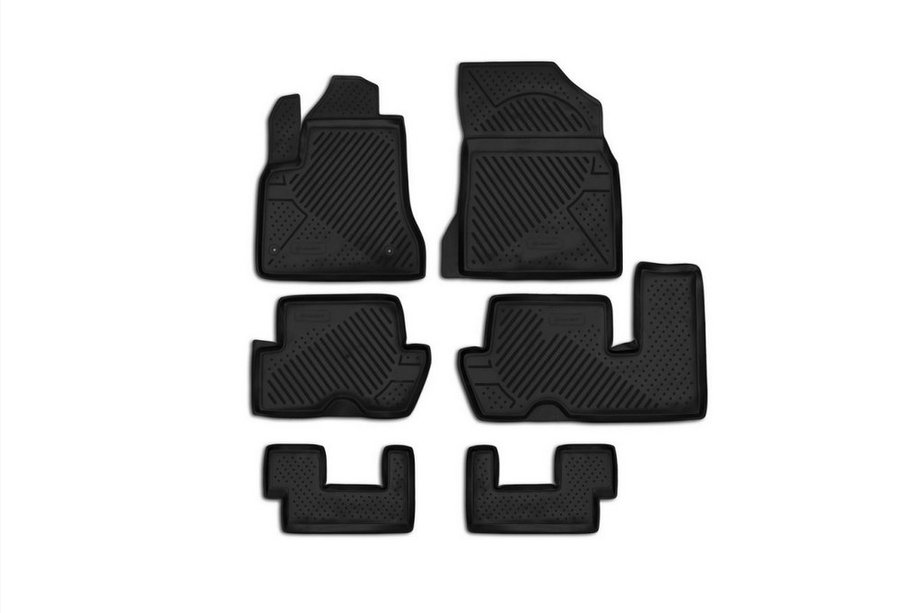 Citroen C-4 Picasso 2006–2013 Rubberen automatten voor interieur (6 stuks, Novline) Grand Image
