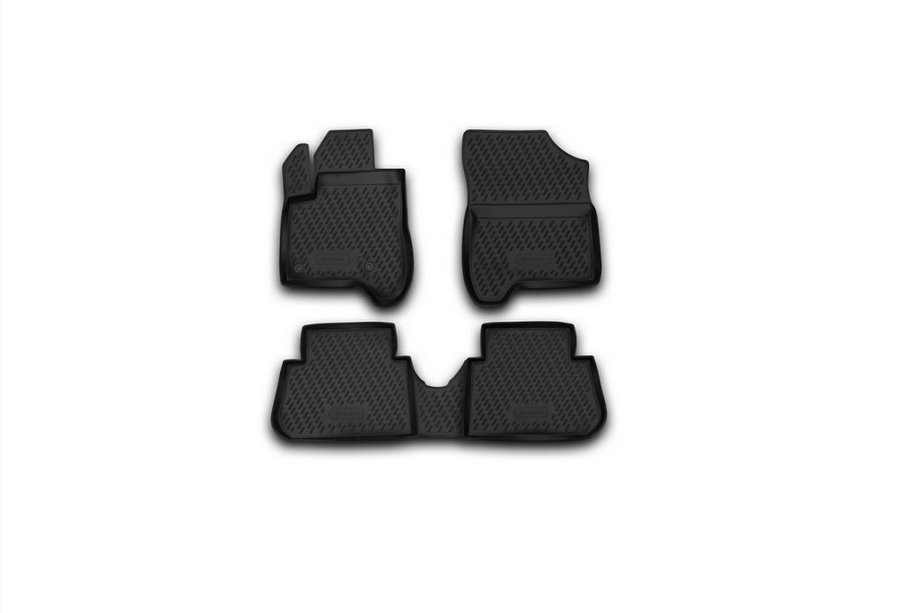 Citroen C-3 Picasso 2010–2017 Rubberen vloermattenset voor interieur (4 stuks, Novline) Foto 1