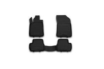 Citroen C-1 2005–2014 (2010↗) Rubberen vloermatten voor het interieur (4 stuks, Novline) foto 1
