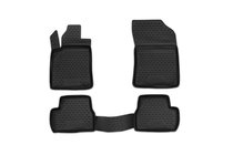 Citroen DS-3 2009–2016 Rubberen vloermattenset voor interieur (4 stuks, Novline) foto 1