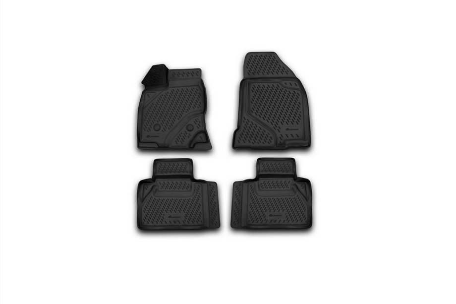 Ford Edge 2014–2024 3D rubberen automatten voor interieur (4 stuks, Novline) Image