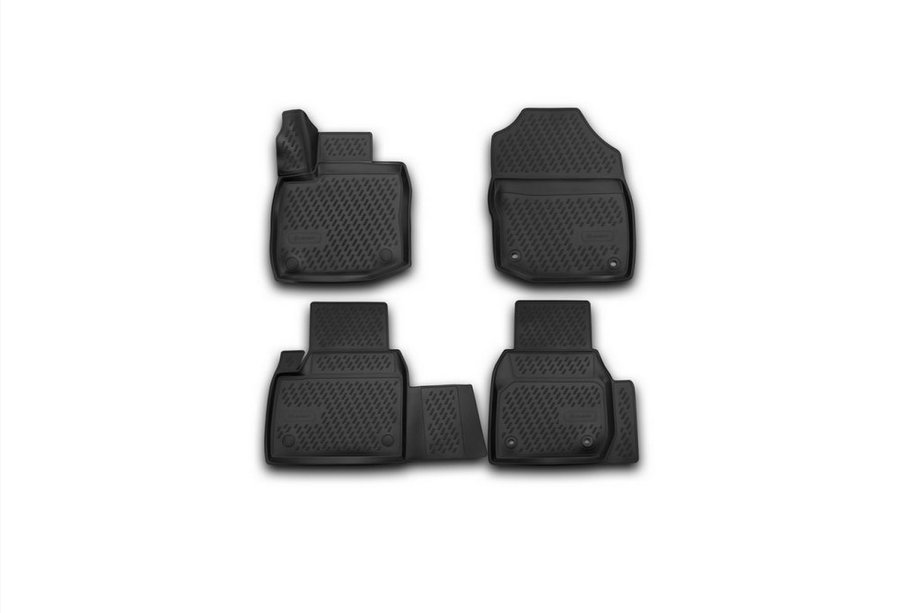 Honda Civic HB 2012–2020 3D rubber automatten voor het interieur (4 stuks, Novline) 5D Foto 1