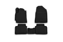 Hyundai Elantra (AD) 2015–2020 3D rubberen automatten voor interieur (4 stuks, Novline) foto 1