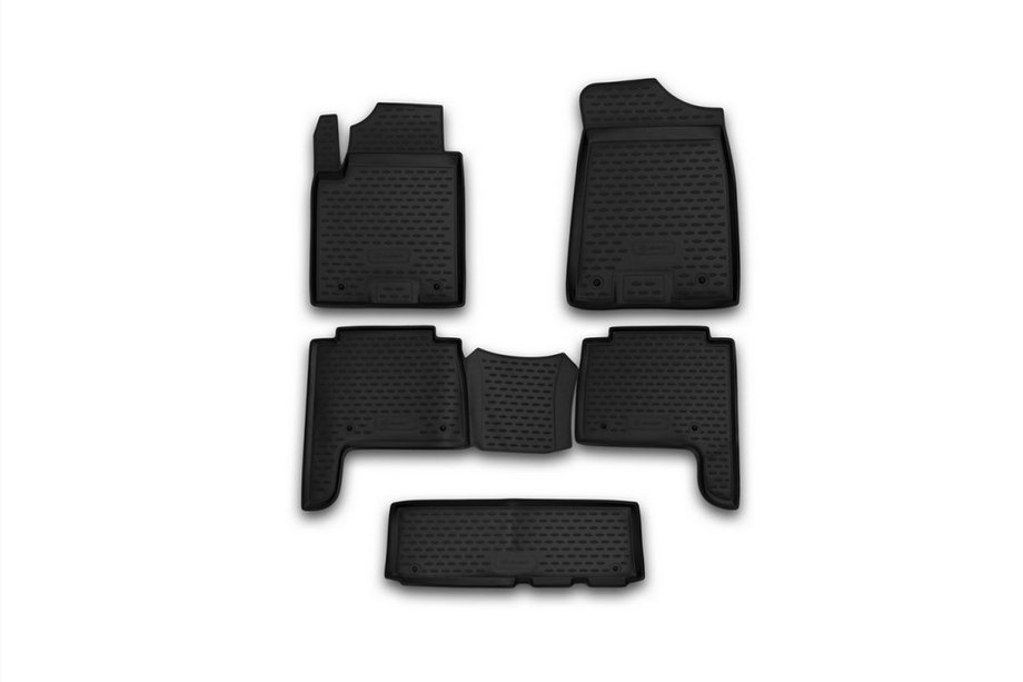 Infiniti QX56 2010–2013 Rubberen vloermatten voor interieur (5 stuks, Novline) Image