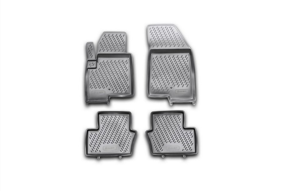 Jeep Compass 2006–2016 (2011-2016) Rubberen automatten voor het interieur (4 stuks, Novline) New Image