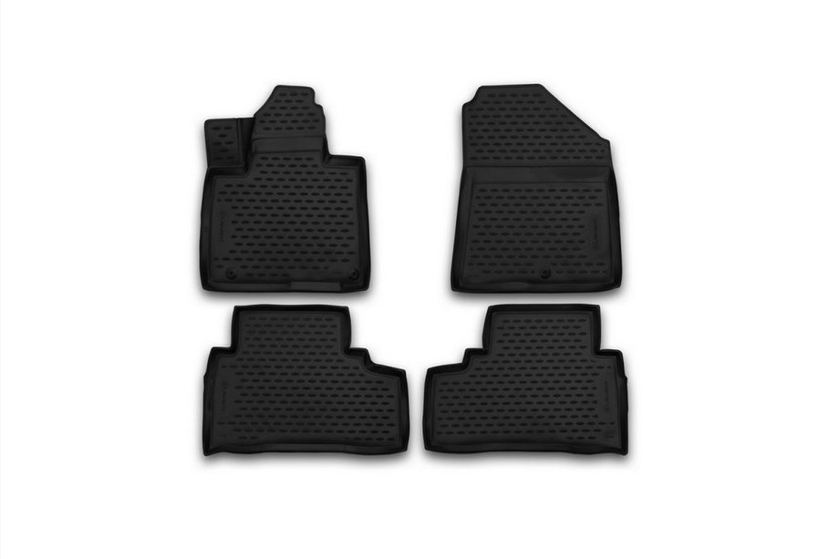 Kia Sorento III UM 2014–2020 3D rubberen automatten voor het interieur (4 st., Novline) (Prime) 5/7 zitplaatsen Image