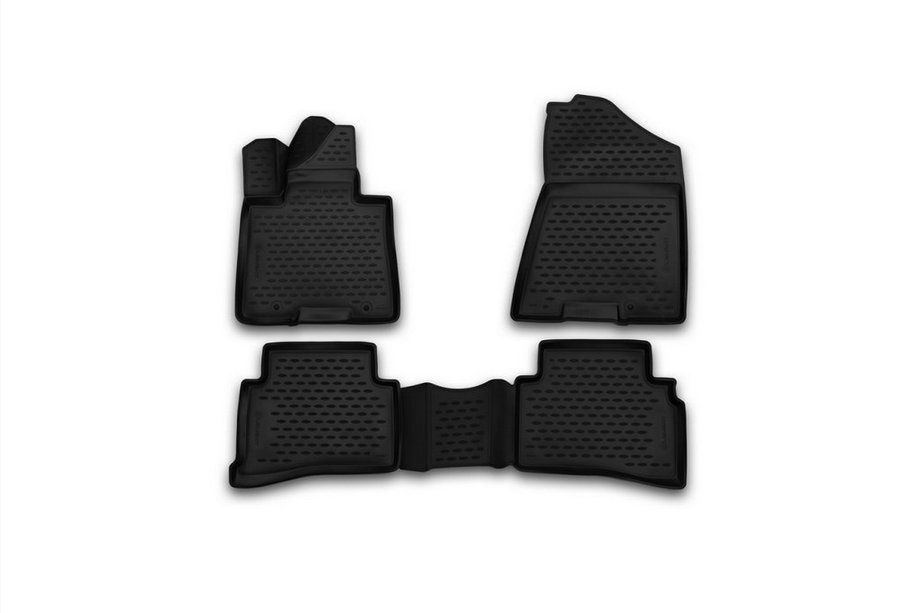 Kia Sportage 2015–2021 3D rubberen automatten voor interieur (4 stuks, Novline) Image