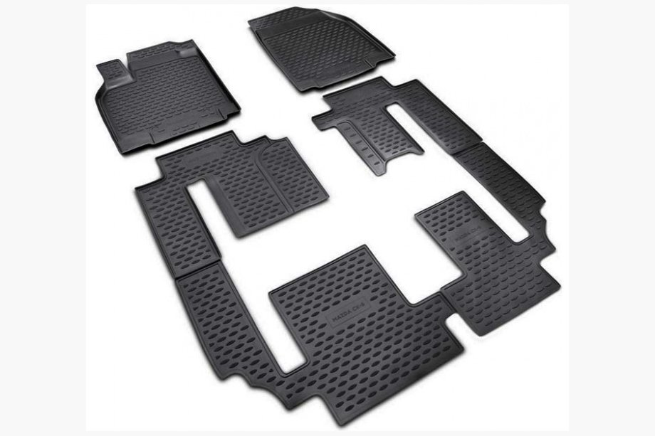 Mazda CX-9 2007–2016 3D rubberen automatten voor het interieur (6 stuks, Novline) crossover Image
