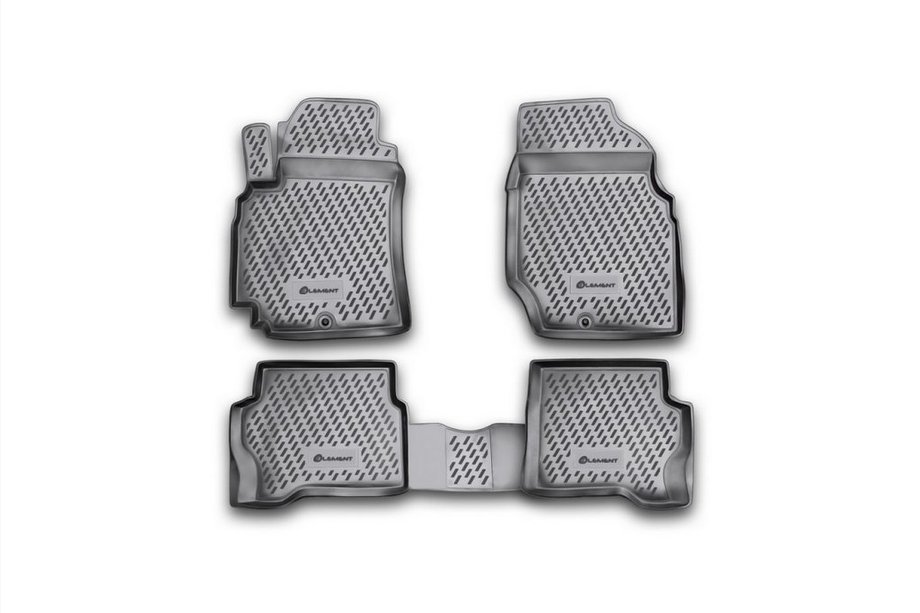 Nissan Almera B10 Classic 2006–2012 Rubberen vloermattenset voor interieur (4 stuks, Novline) Image