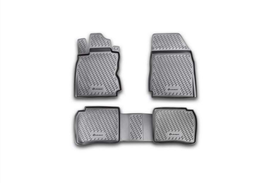 Nissan Note 2004–2012 Rubberen vloermattenset voor interieur (4 stuks, Novline) Image