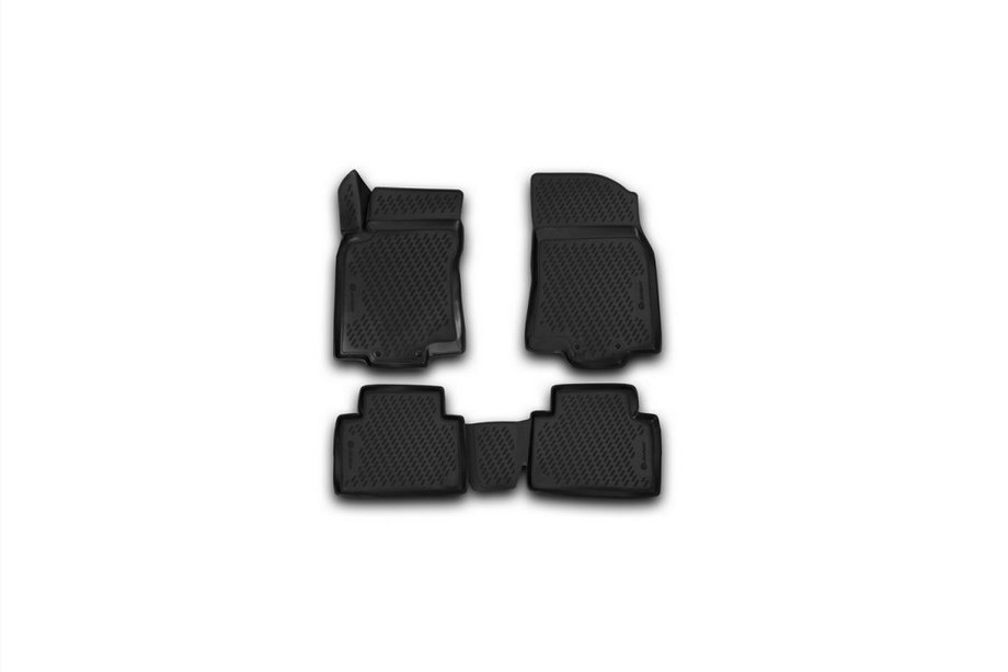 Nissan X-trail T32/Rogue 2014–2021 3D rubberen automatten voor interieur (4 stuks, Novline) Image