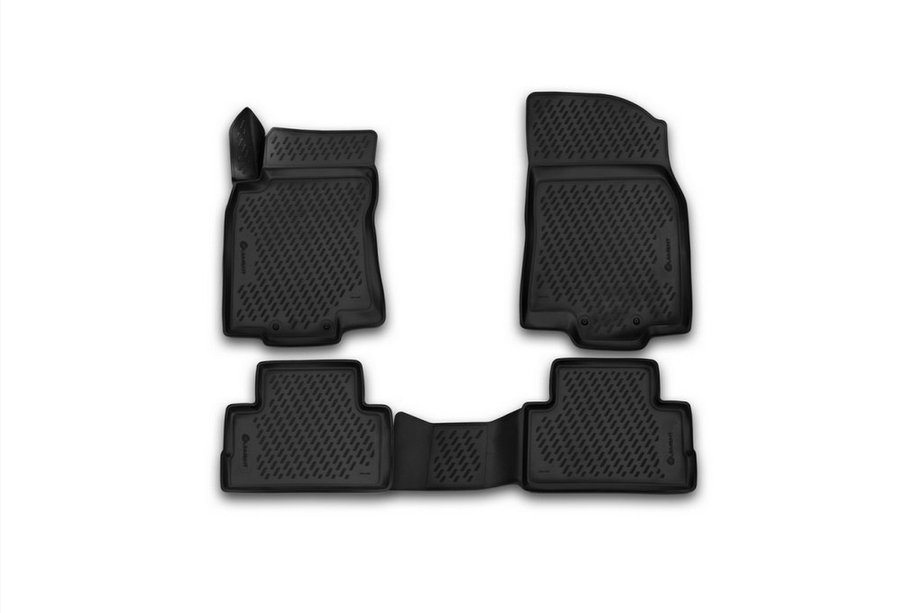 Nissan Qashqai 2014–2021 3D rubber automatten voor het interieur (4 stuks, Novline) (J11F) Gemaakt in Europa Image