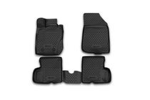 Nissan Terrano 2014– (2014-2016) 3D rubberen automatten voor interieur (4 stuks, Novline) 4WD foto 1