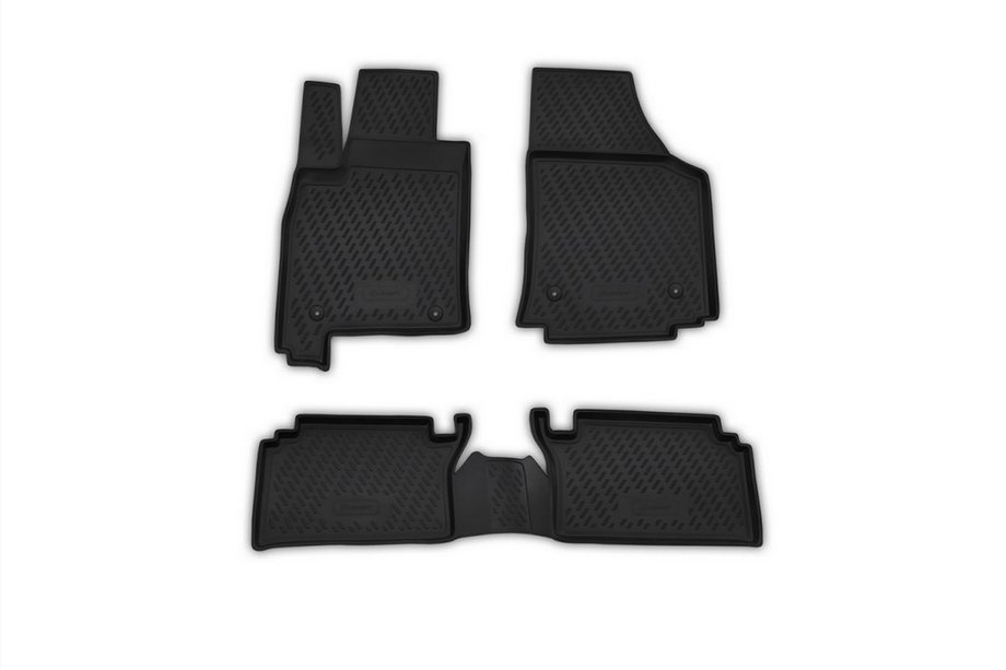 Opel Meriva 2002–2010 Rubberen vloermatten voor het interieur (4 stuks, Novline) Variant 2 Image