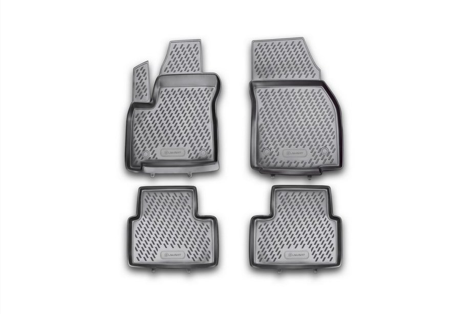 Opel Meriva 2010–2017 Rubberen vloermattenset voor interieur (4 stuks, Novline) Image