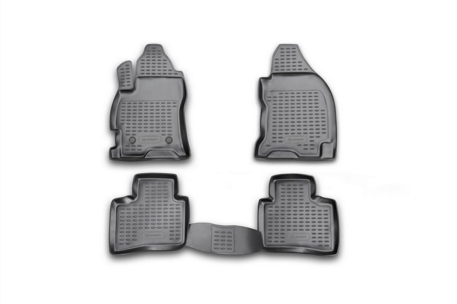 Ford Mondeo 2000–2007 Rubberen vloermattenset voor interieur (4 stuks, Novline) Image