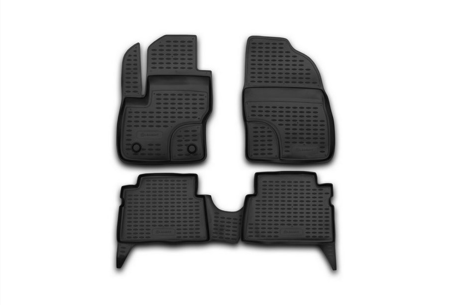 Ford C-Max 2004–2010 Rubberen vloermatten voor het interieur (4 stuks, Novline) Variant 2 Image