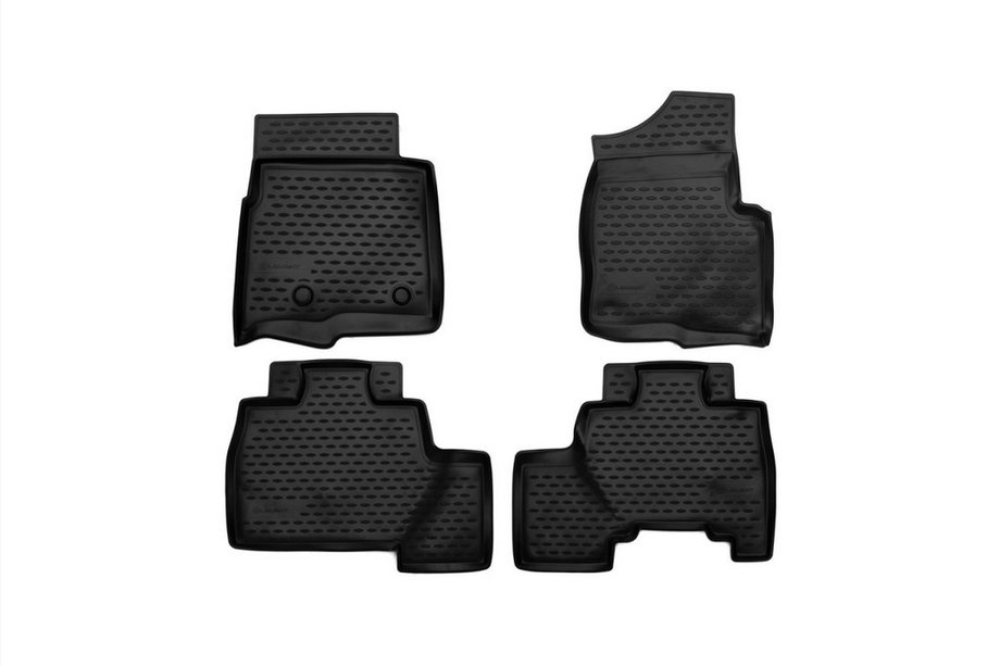 Ford F-150 2014–2021 Rubberen vloermatten interieur (set 4 stuks, Novline) Super Cab (2009-2013) Image
