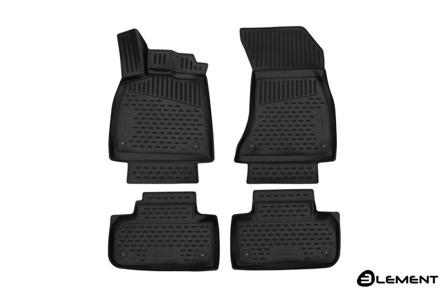Audi Q5 2017–2025 3D rubberen automatten voor interieur (4 stuks, Novline) Image