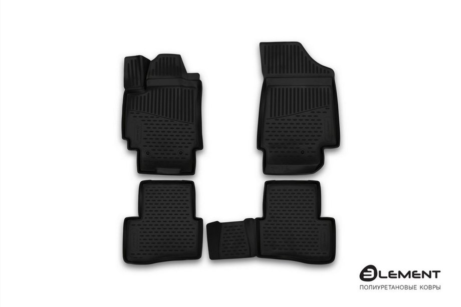 Hyundai Creta 2014–2020 3D rubberen automatten voor interieur (4 stuks, Novline) Image