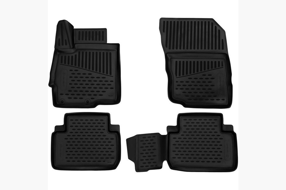 Mitsubishi Eclipse Cross 2017– 3D rubberen automatten voor interieur (4 stuks, Novline) Image