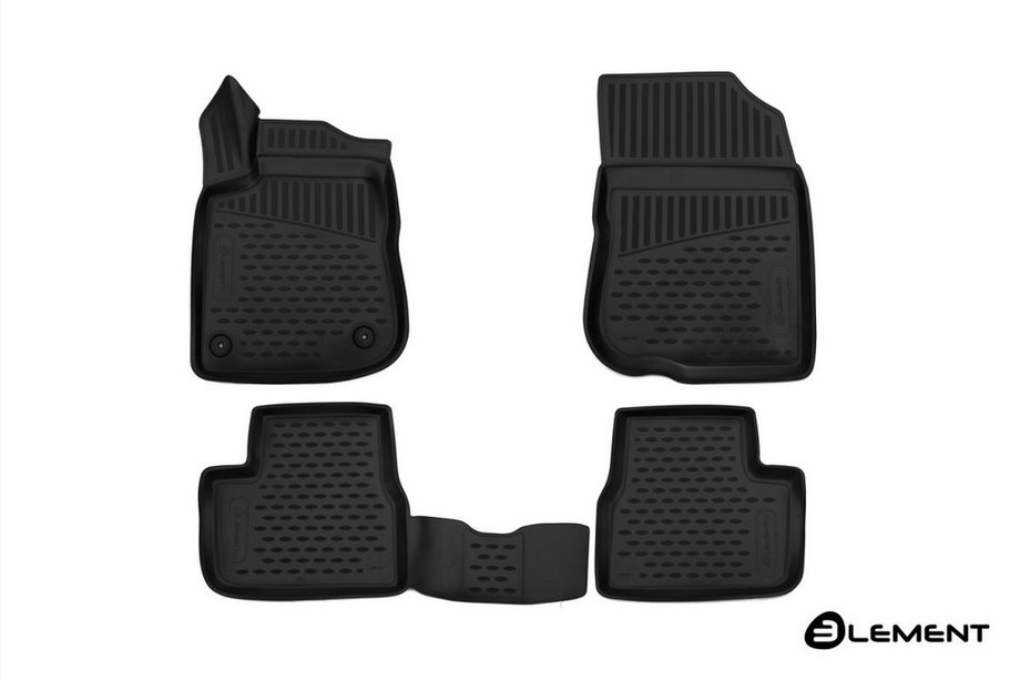 Peugeot 2008 2013–2019 3D rubber automatten voor interieur (4 stuks, Novline) Variant 1 Image