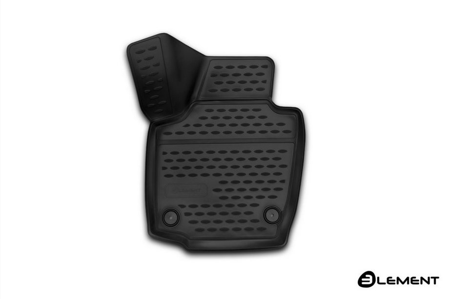 Skoda Rapid 2012–2019 Rubberen vloermat (voor links) 3D voor interieur (Novline) Foto 1
