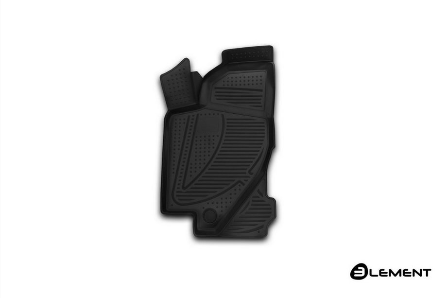 Lada Kalina 2004–2011 Rubberen vloermat (voor links) 3D voor interieur (Novline) Image